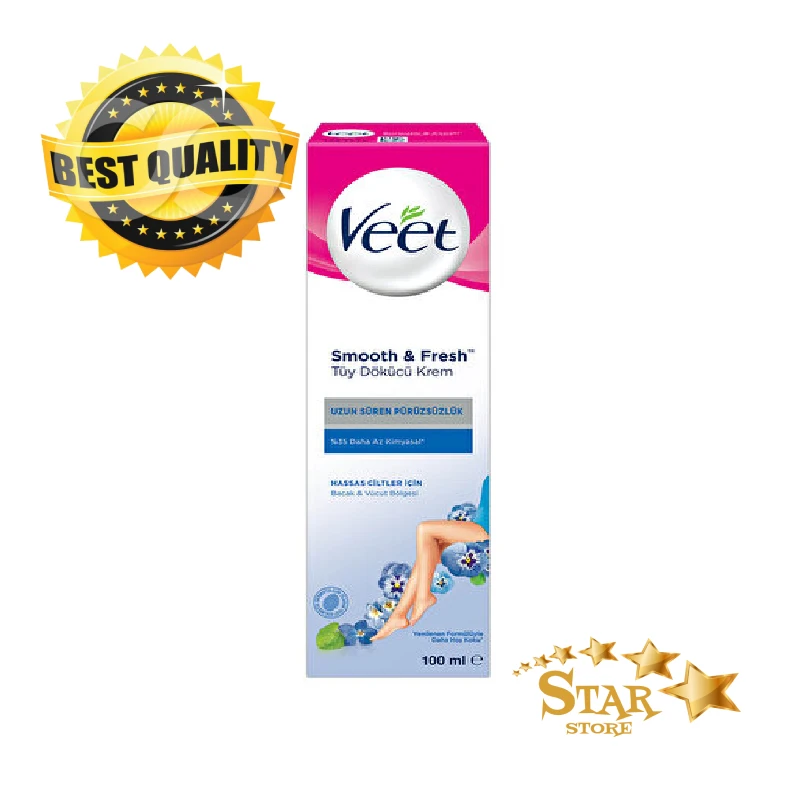 

Крем для удаления волос Veet для чувствительной кожи, 100 мл, высокое качество