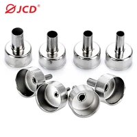 8pcsset welding nozzle for hot air gun stainless steel multifunction use nozzle different sizes nozzles for 8858 8898 858d 8908