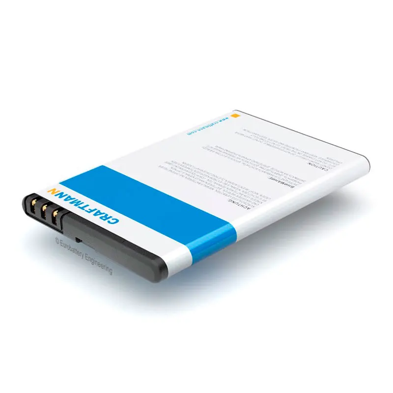 Аккумулятор Craftmann 1500mAh для Nokia 6760 SLIDE/E52/E55/E6/E6-00/E61i/E63/E71/E72/E73/N810/BQ BQM-2402 HELSINKI (BP-4L) -
