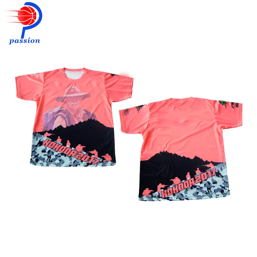 Высококачественные футболки из дышащей ткани с сублимационной печатью|t-shirt