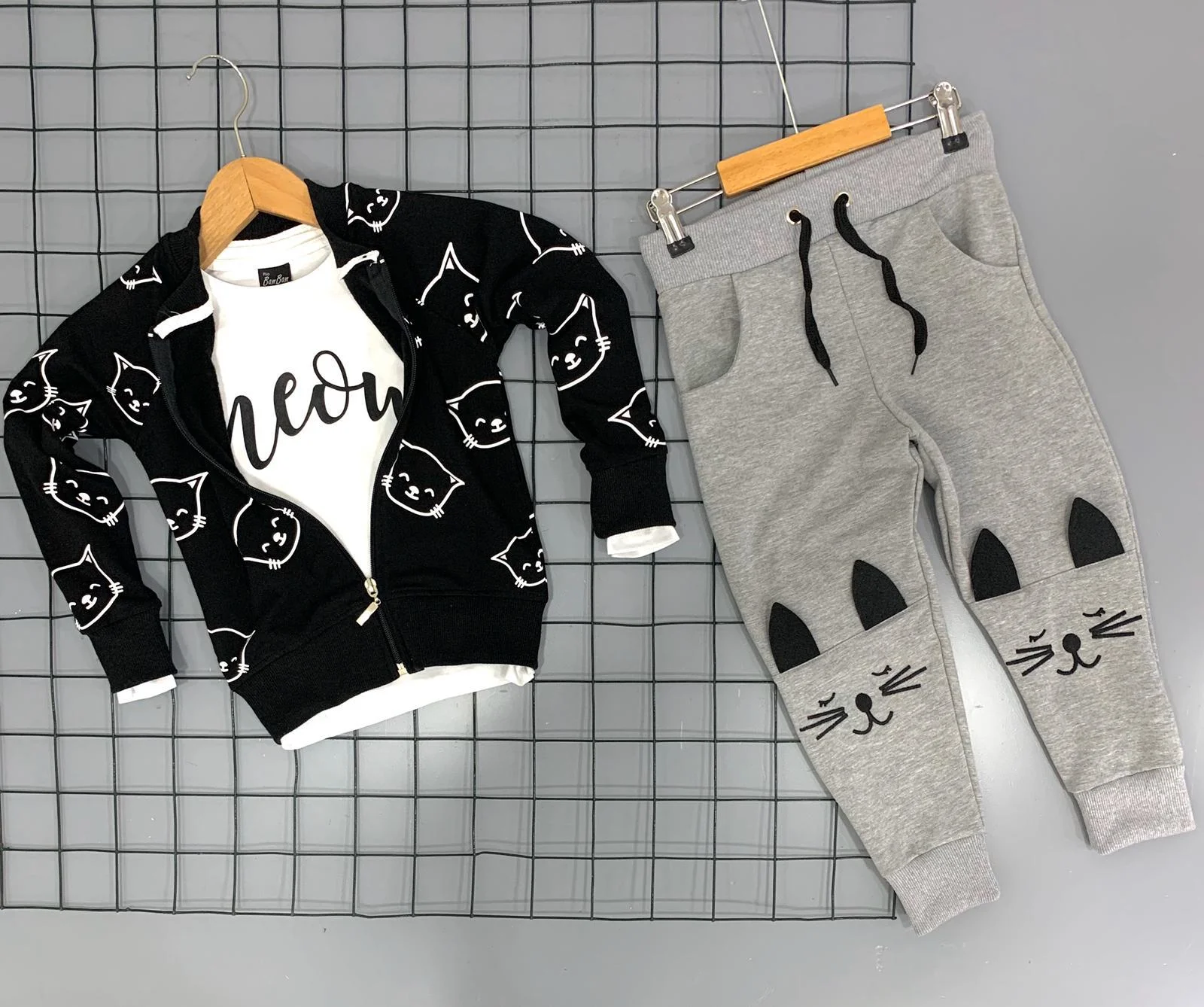 Костюм для новорожденных девочек 2019 2020 Новая мода cat дизайн| |