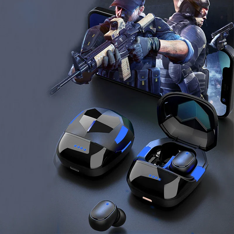 

G6S TWS Bluetooth Earphones Gaming Wireless Headphones Stereo Sound Deep Bass Sport Waterproof Earbuds Gamer Gaming Headsets