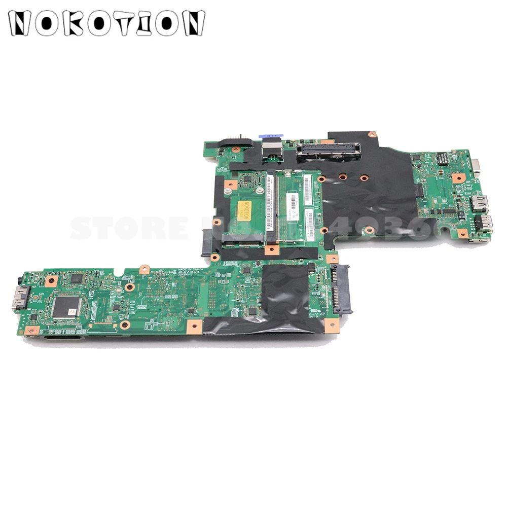 NOKOTION 75Y4068 48.4FZ10.031 основная плата для lenovo ThinkPad T410 T410I материнская плата для ноутбука QM57 Quadro NVS 3100M GPU