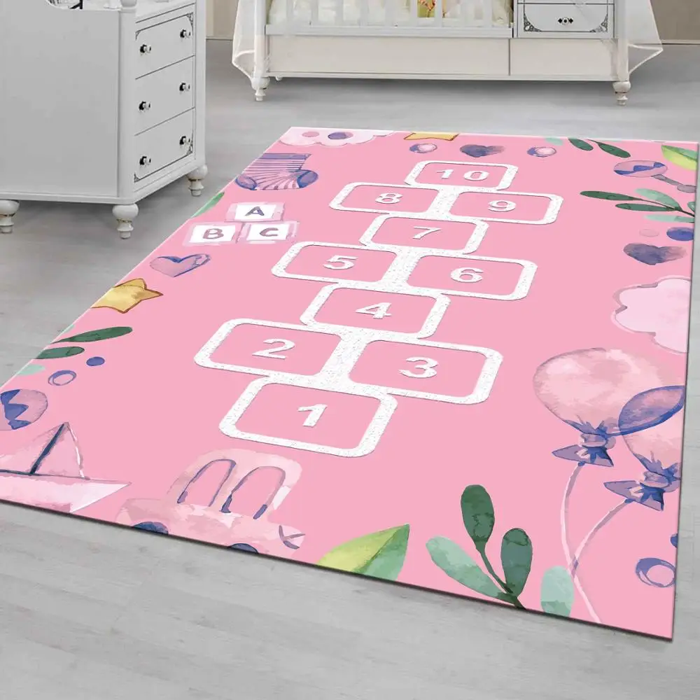 

Hopscotch 16 Patterned Carpet ,Non Slip Floor Carpet,Teen's Carpet,Kid's Carpet,Turkish Rug