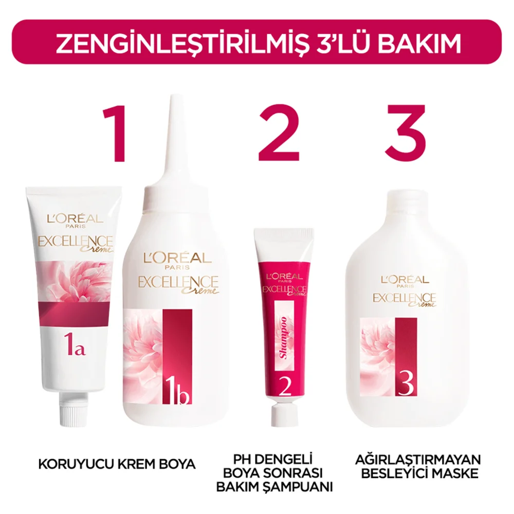 Фотофон L'OREAL PARIS EXCELLENCE CREME Chocolate темно русая краска для волос 6 35|Чаши смешивания