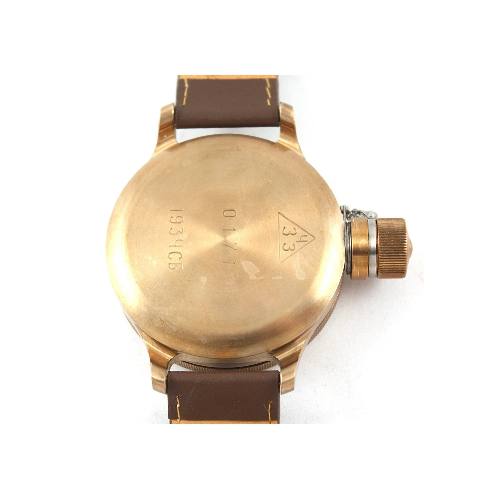 Часы наручные &quotводолазные&quot 195ЧСБ-л (бронза водонепроницаемые заводная