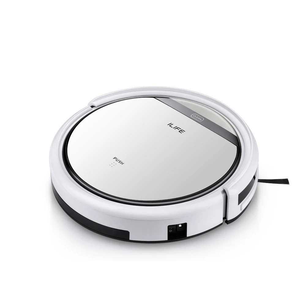 Робот пылесос ILIFE V50 Power для сухой уборки 1000Па мощность и без шумы тихий робот