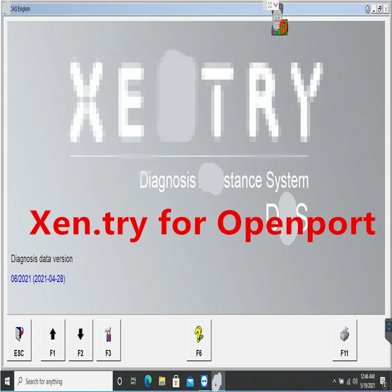 V2021.06 Xentry DAS программное обеспечение для удаленной установки и активации с