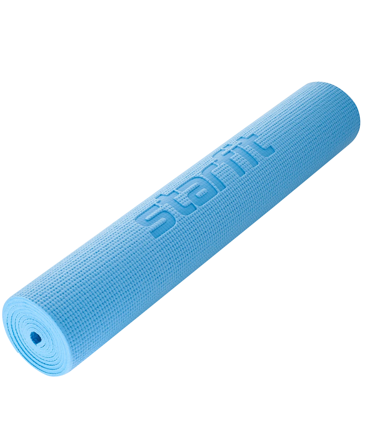 Коврик для йоги и фитнеса STARFIT Core FM-101 PVC 0 5 см 173x61 синий пастель | Спорт развлечения