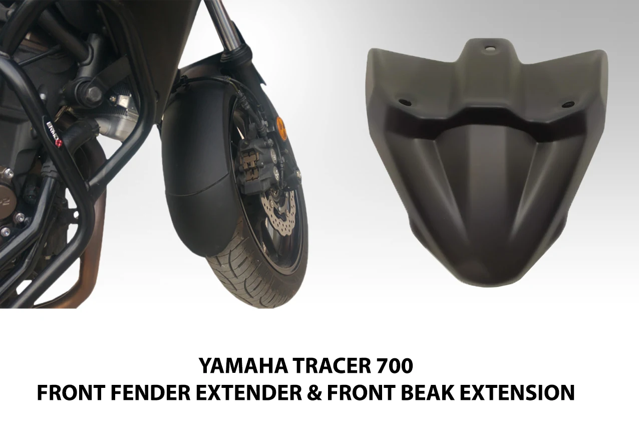 

for Yamaha Tracer 700 Front Beak Extension & Front Fender Extender -2020 Together (MT-07 Tracer)