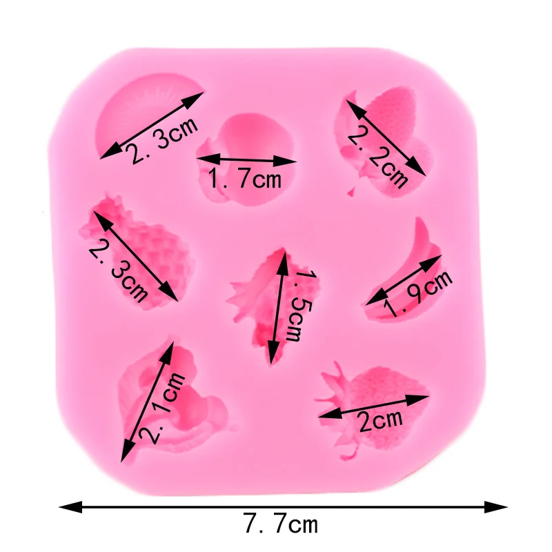 Силиконовая форма для фруктов яблоко ананас инструменты украшения тортов из