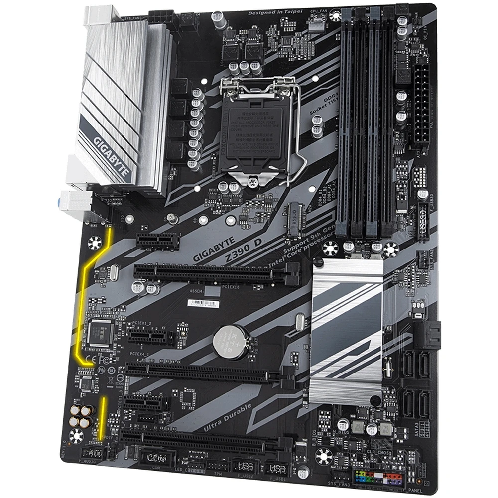 Материнская плата Gigabyte Z390 D | Компьютеры и офис