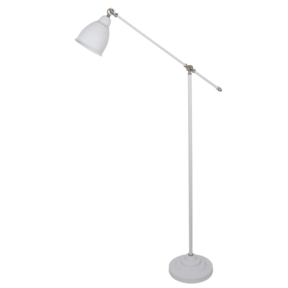 Торшер Arte Lamp BRACCIO A2054PN 1WH|Напольные лампы| |