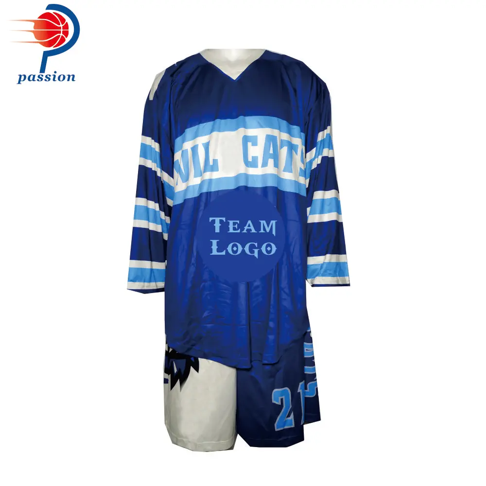 Мужские футболки для хоккея с сублимационной печатью команд | Спорт и