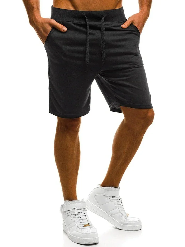 Простые мужские шорты хлопковые повседневные | Мужская одежда