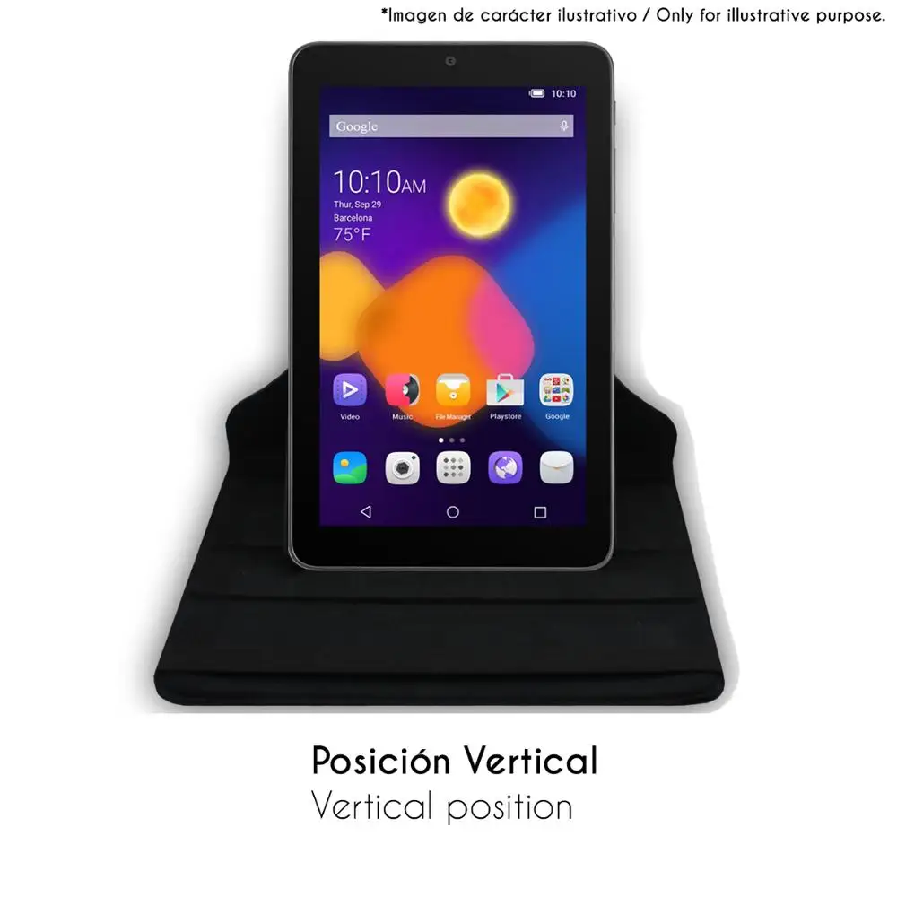 Вращающийся на 360 ° чехол для планшета Samsung Galaxy Tab A6 / A (2016) 10 1 дюйма SM-T580 T585 |