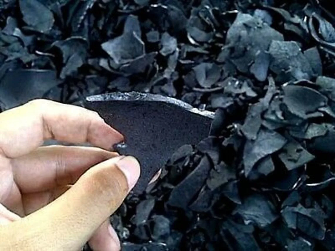 Настоящий чистый натуральный активированный уголь Кокосовая Скорлупа charocal Black |
