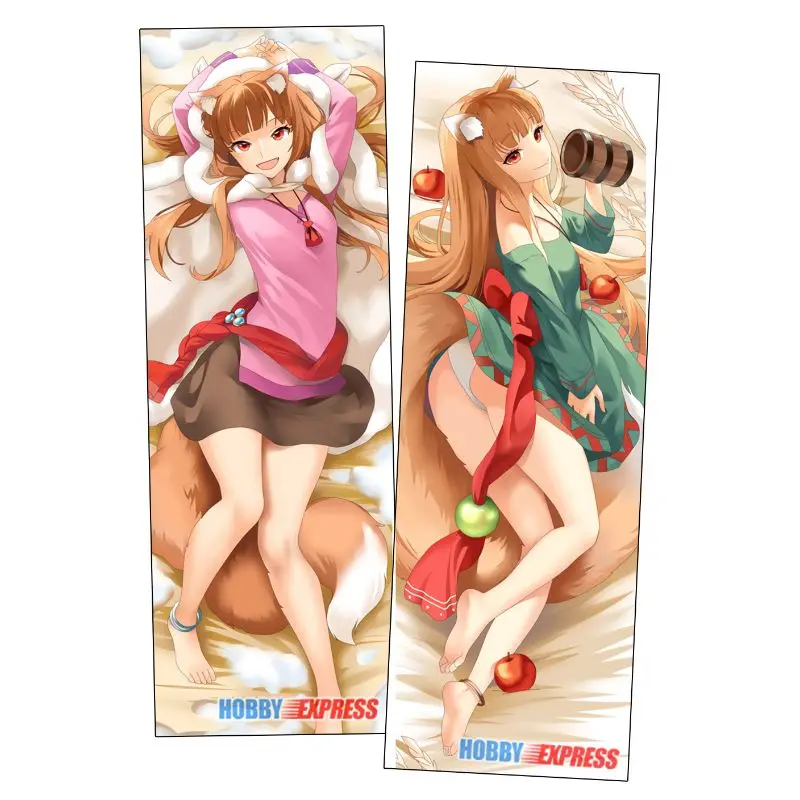 

Hobby Express Anime Dakimakura Japanese Otaku Waifu Hugging Body Pillow Cover Holo Spice and Wolf ADP20722