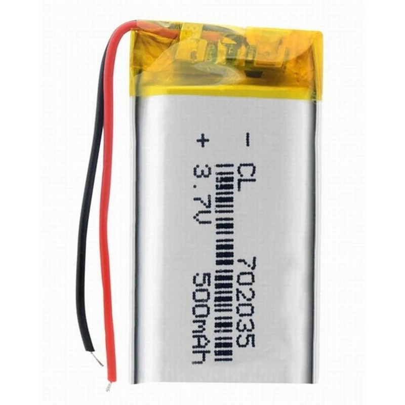 Универсальный аккумулятор под пайку 2 контакта small 35х20x7 mm 3.7V 550mAh | Мобильные