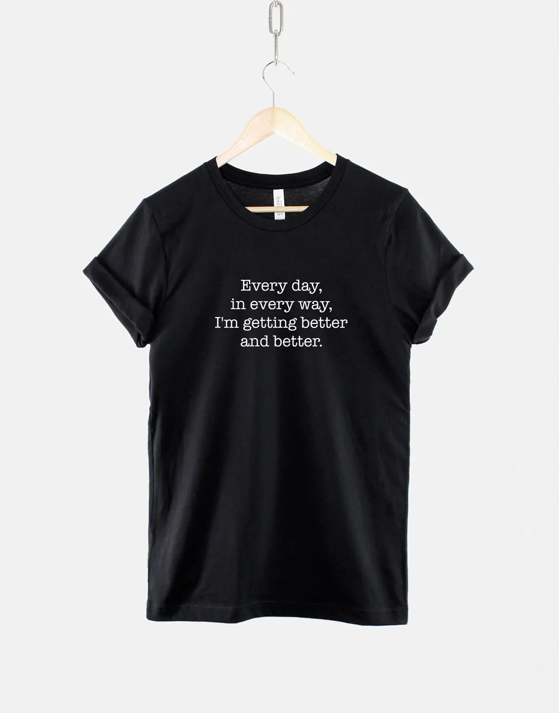 

2022 Новая модная рубашка с положительными аффирмациями, футболка, рубашка с ментальным здоровьем, каждый день, на каждом пути, моя жизнь стан...