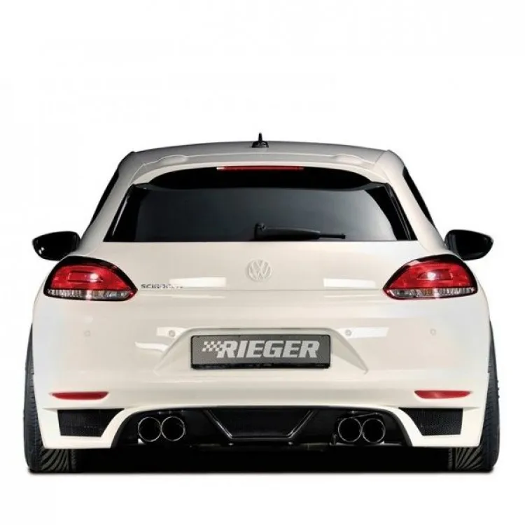 

Vw Scirocco для моделей 2009 - 2014 scirocco Rieger стиль задний Abs пластик