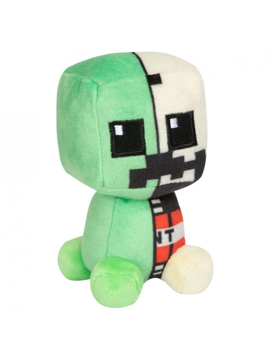 Мягкая игрушка Minecraft Mini Crafter Creeper Anatomy 11см | Игрушки и хобби