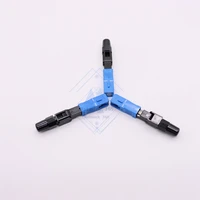free shipping embedded ftth sc upc fiber optic connector single mode optical fiber fast connnector quick field assembly