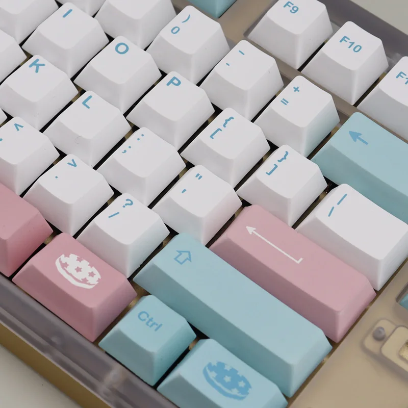 142 клавиш GMK Noel колпачки для Cherry Profile PBT механическая клавиатура с сублимационной