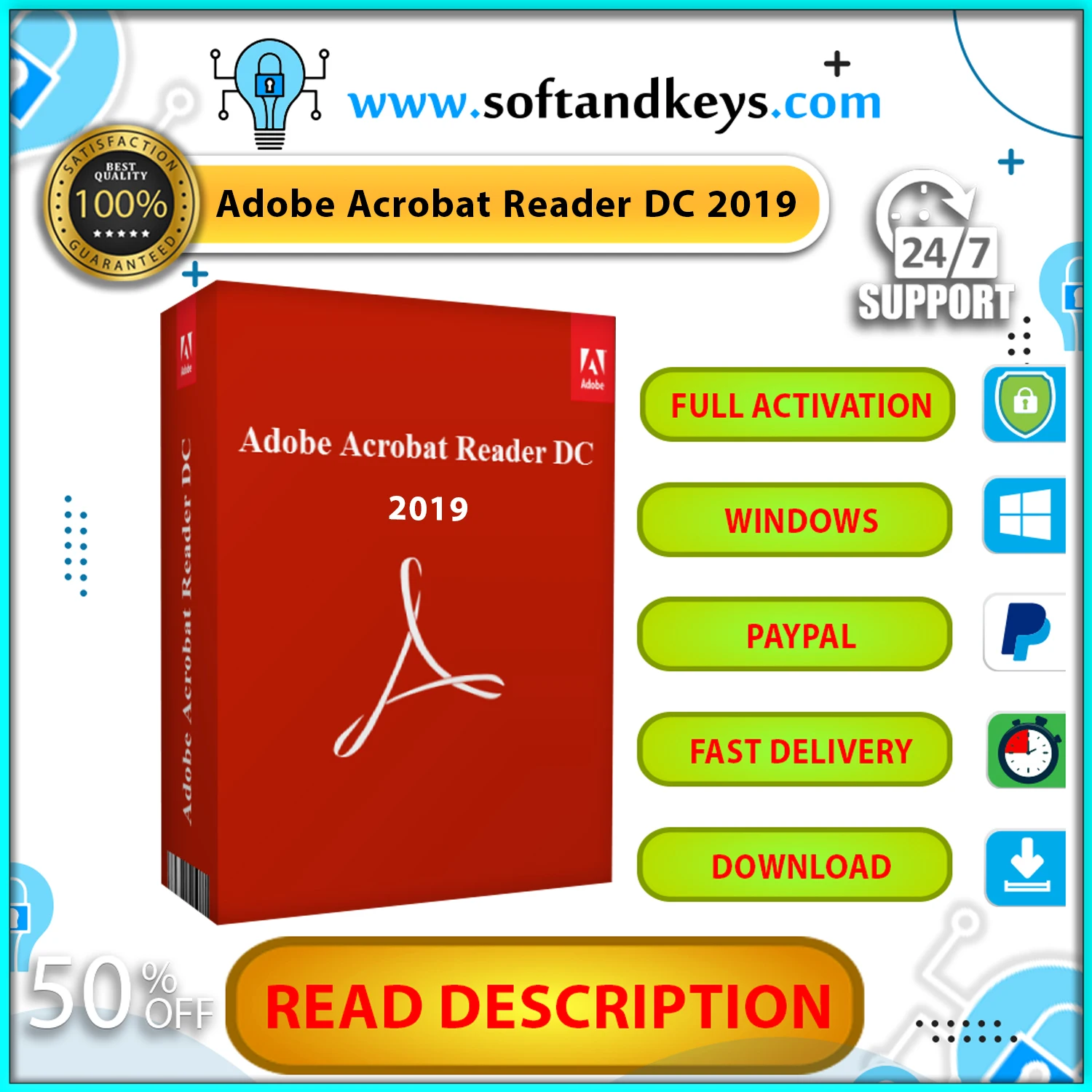 

{Adоbе Acrobat Reader DC 2019 Lifetime Activation for Windows }