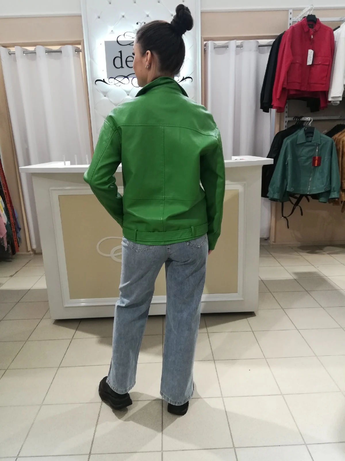 куртка экокожа арт 01 | Женская одежда