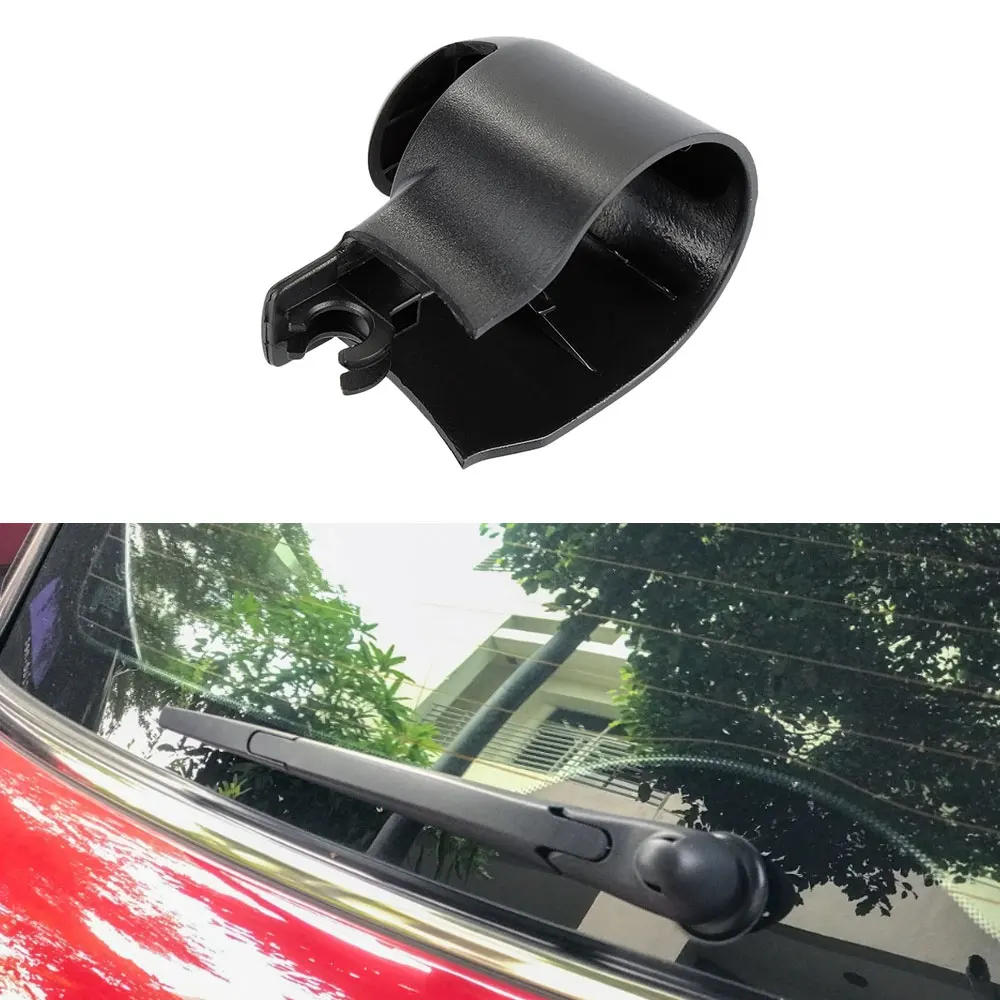 Черная задняя крышка стеклоочистителя для VW MK5 GOLF 2004 PASSAT 2008 POLO 2002 CADDY TOURAN