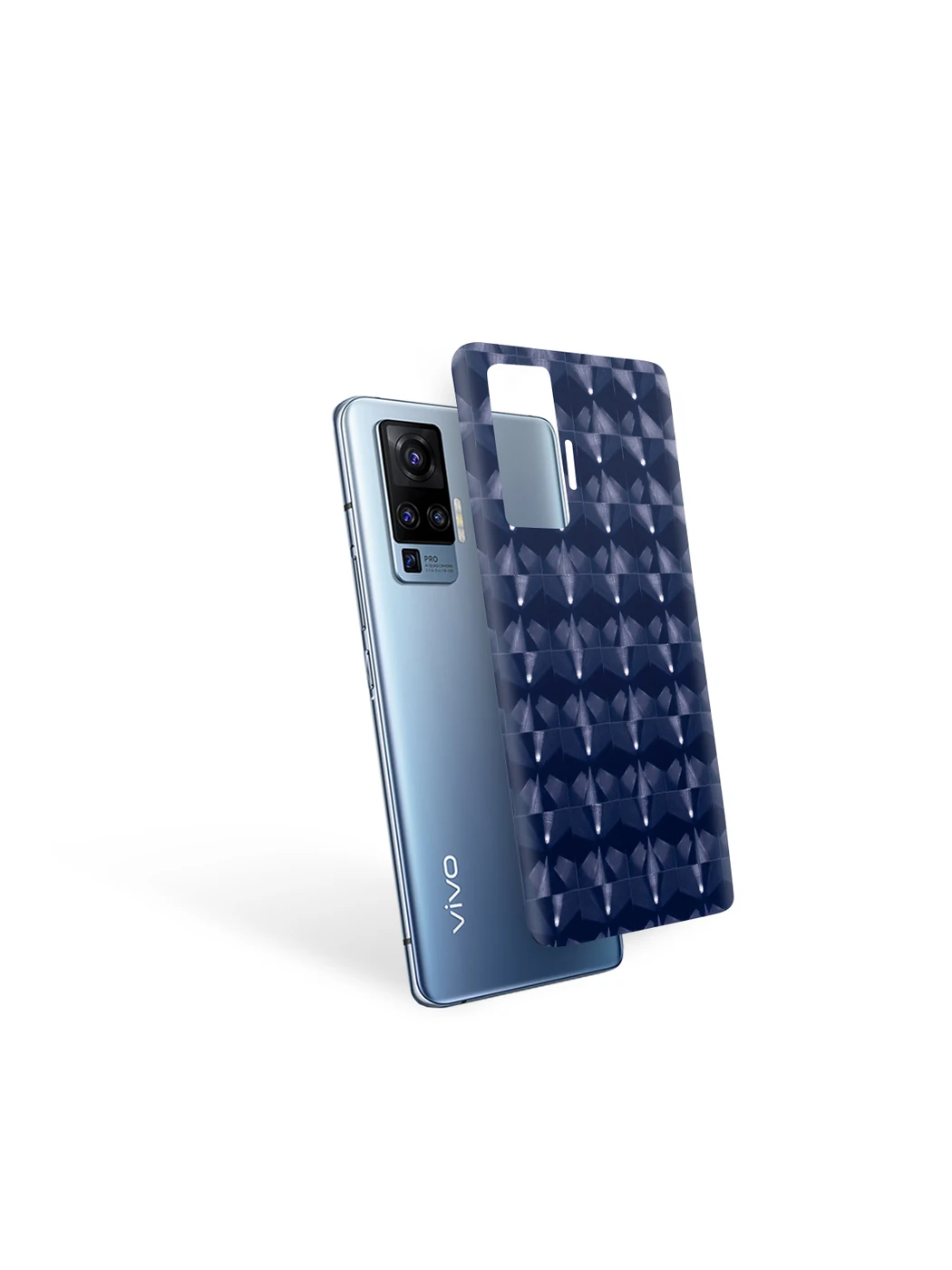 Пленка защитная MOCOLL для задней панели VIVO Nex 3/Nex 3s/Nex 3s (5G) Кошачий глаз Синий - купить