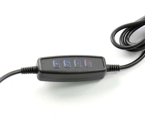 Настольная светодиодная лампа с прищепкой и гибкой ножкой 3 режима (Черная) -