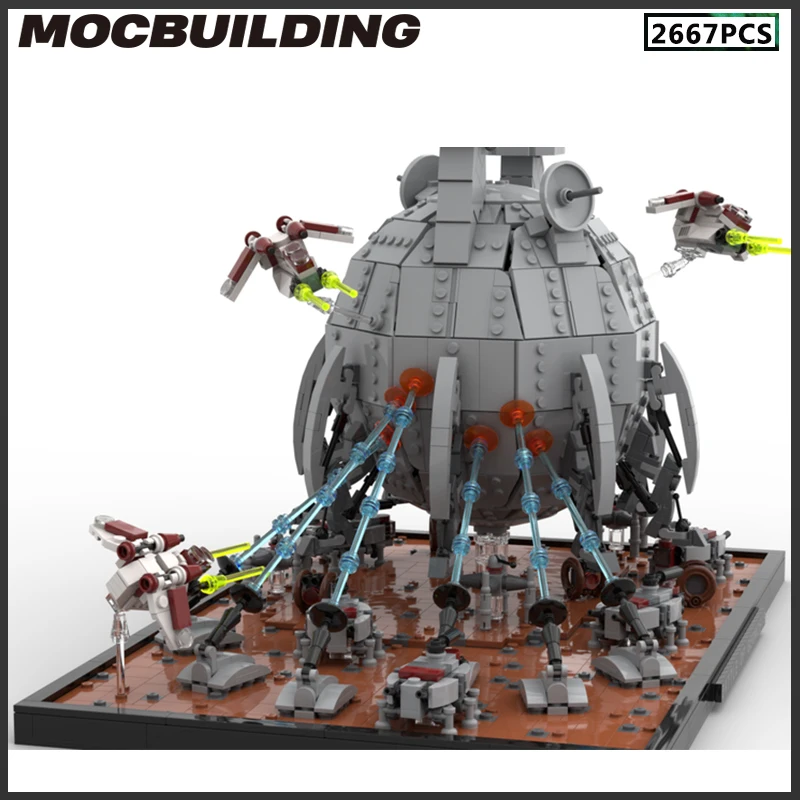 Новинка 2022 космические войны строительные блоки: Боевая Битва за геонозим