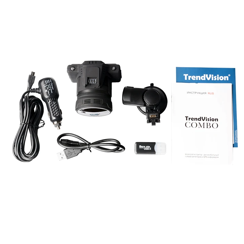 Автомобильный видеорегистратор с радар-детектором TrendVision COMBO - A | Автомобили и