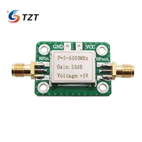 TZT 5M-6GHz Low Noise RF Amplifier Ultra Wideband Gain 20dB Medium Power Amplifier Board