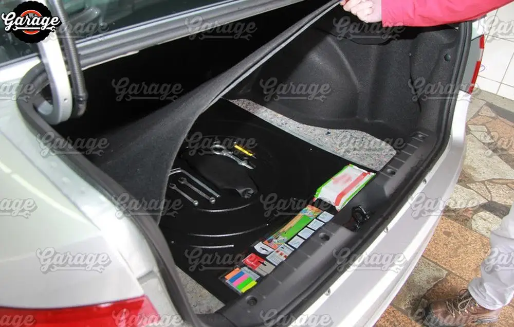 Organizer in trunk for Lada Vesta- ABS plastic trim accessories cover protective function pad in luggage car styling tuning