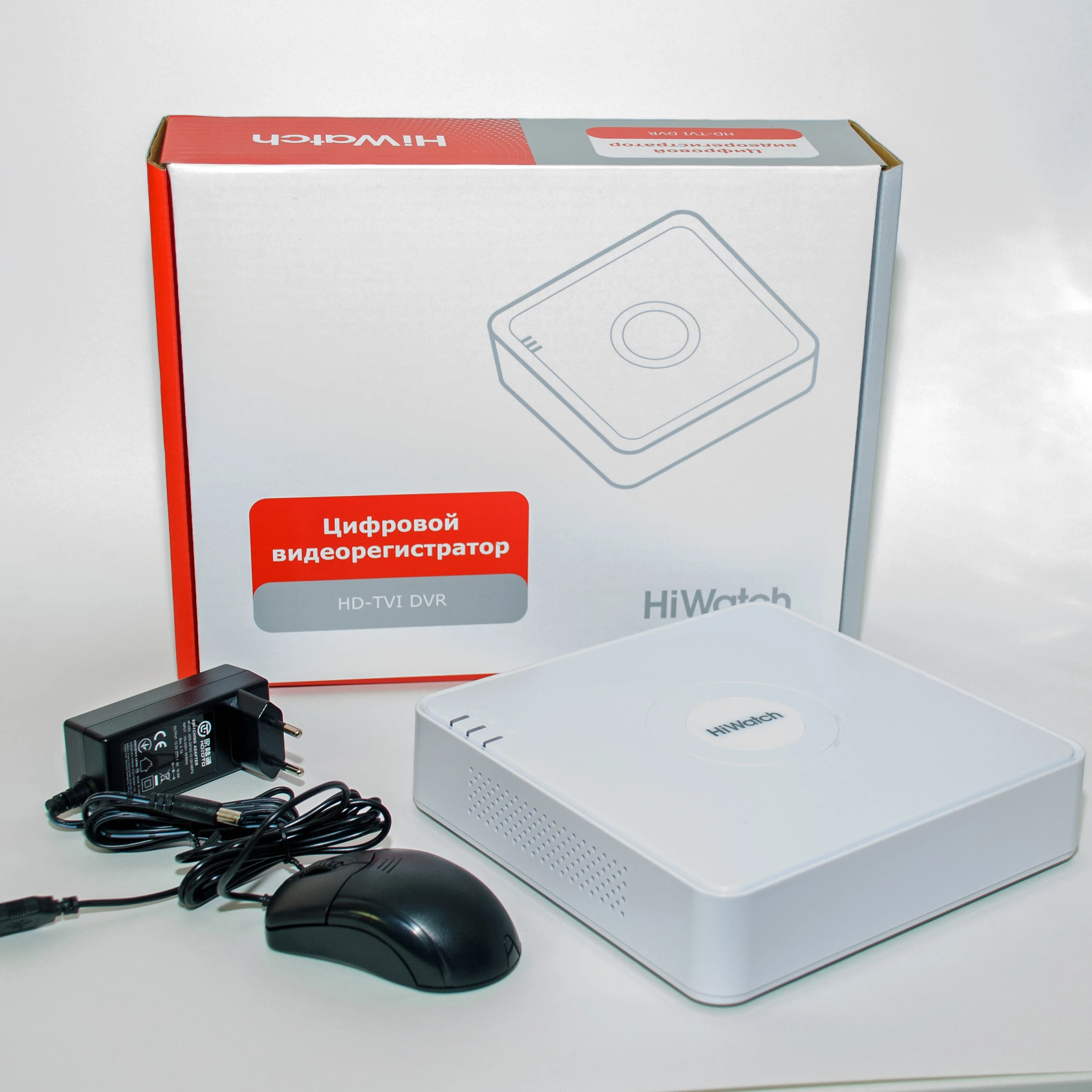 HiWatch DVR-108P-G/N видеорегистратор на 8 каналов для CVBS/TVI/AHD/CVI/IP видеокамер