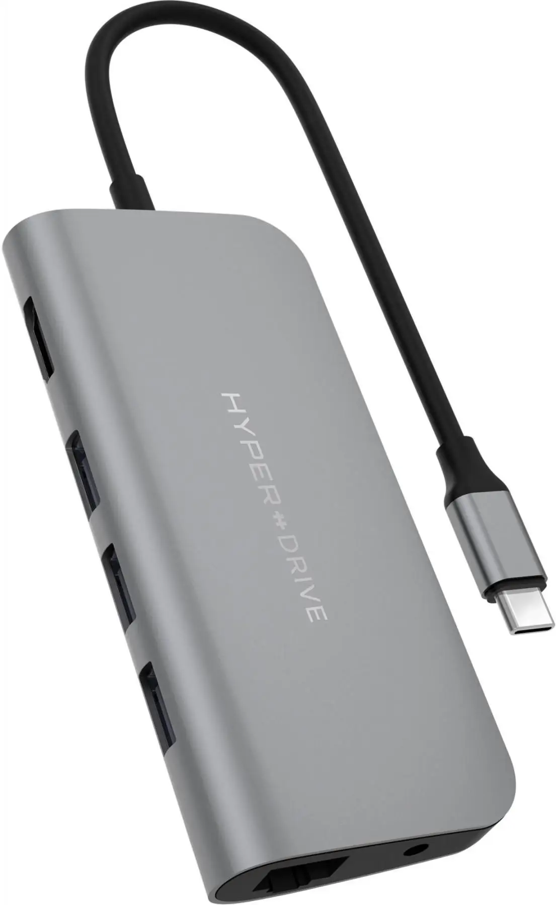 USB-концентратор HyperDrive Power 9-in-1 USB-C HD30F (Grey) | Компьютеры и офис