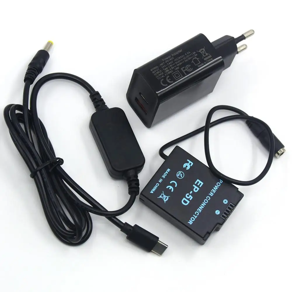 Зарядное устройство PD USB-кабель питания типа C EP-5D EP 5D переходник постоянного тока