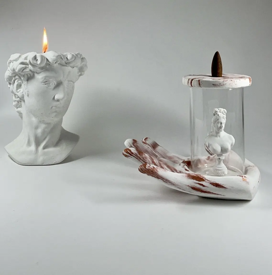 

Artemisin ryas rose gold marble effect