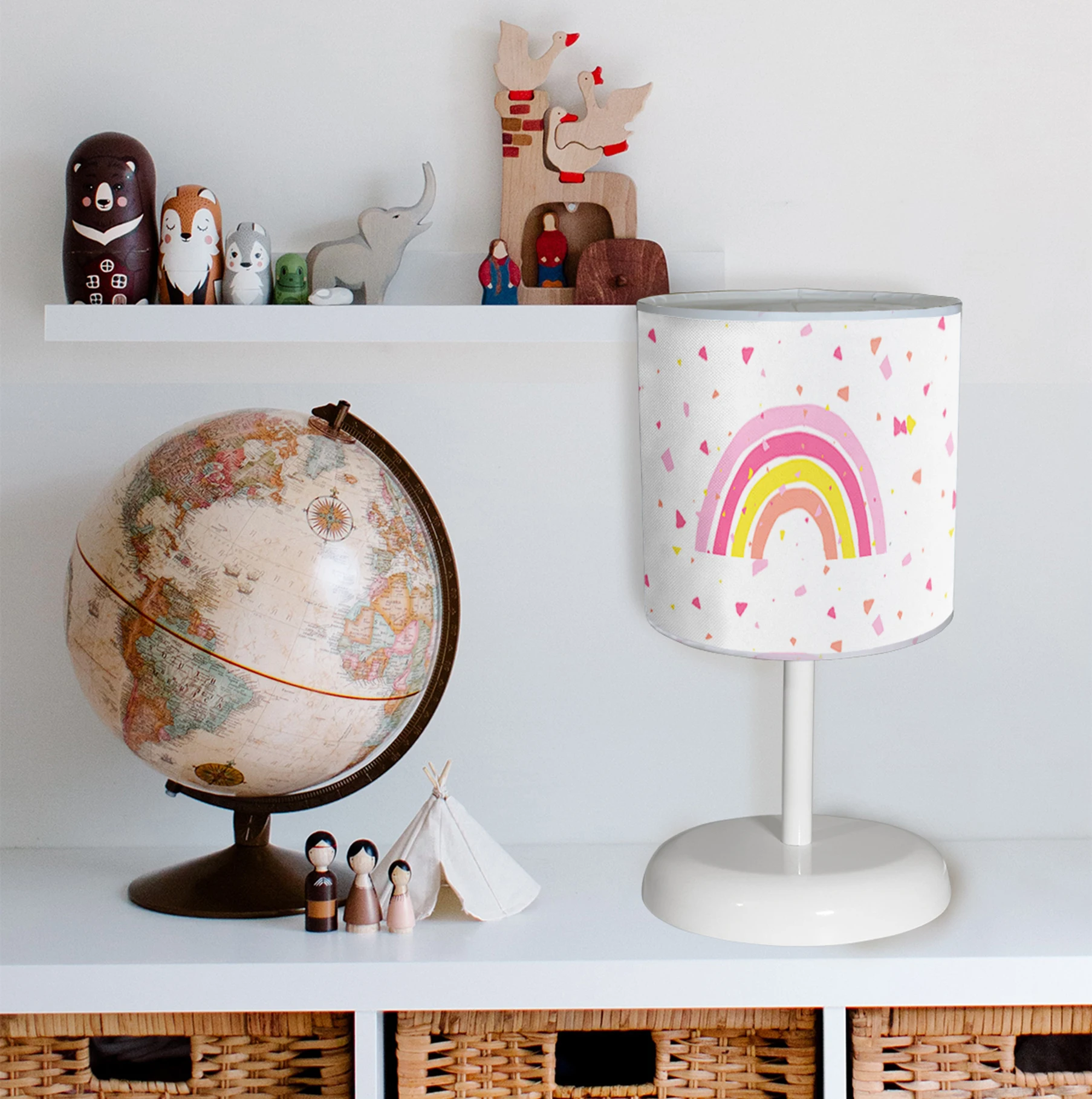 

Car Pattern Children 'S Room Night light Table Top Lamps Lighting lampshade Star Cloud Educational Lighting