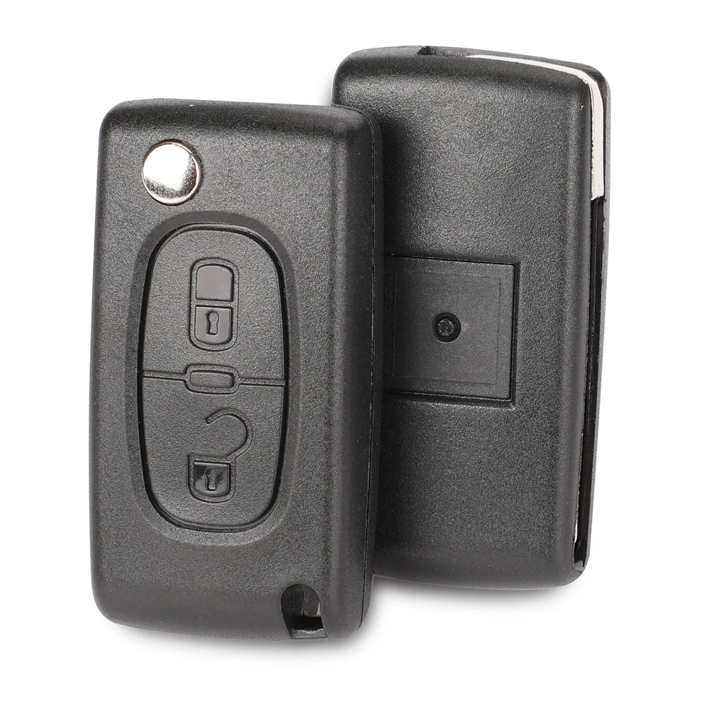 

2 кнопки дистанционного ключа брелок в виде ракушки чехол подходит для Peugeot 2008 3008 5008 Ce0523 Hu83 оболочки крышка ключ протектор