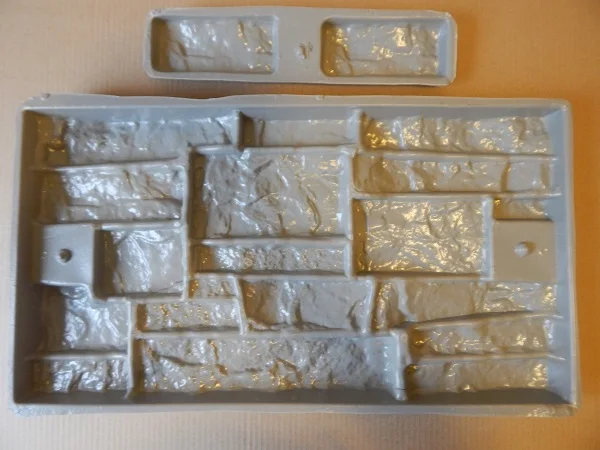 Пластиковые формы для искусственных стенок Цементная плитка Старый замок