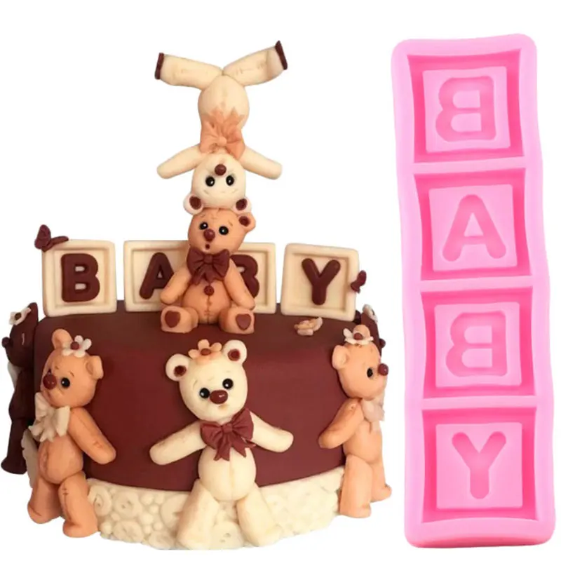 

Женская Полимерная глина-смола, форма для детского торта на день рождения, Конфета