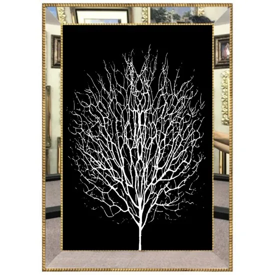 Koop 3D Digitale Canvas Schilderij Met Spiegel Frame 70*100 Cm