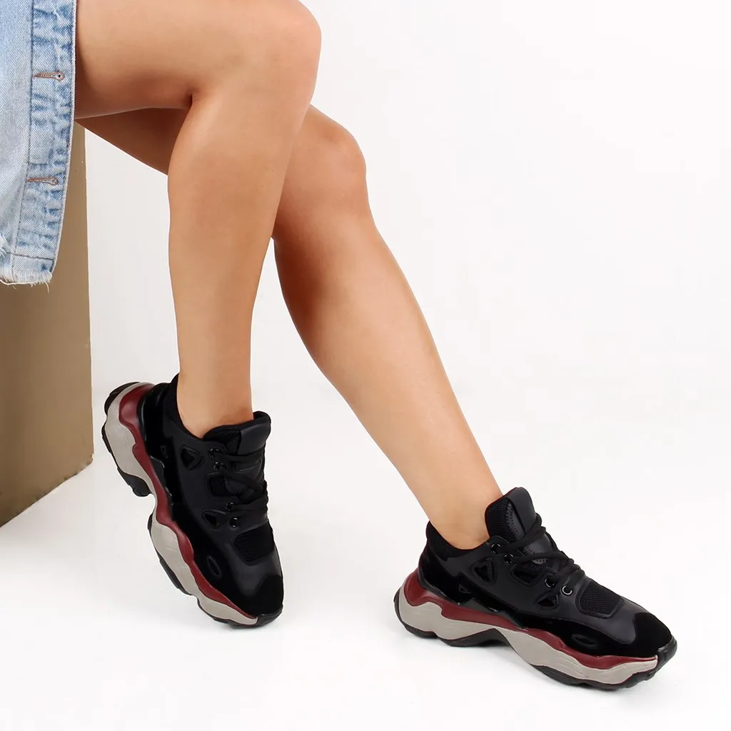 Guja Черная Женская спортивная обувь|Обувь без каблука| |