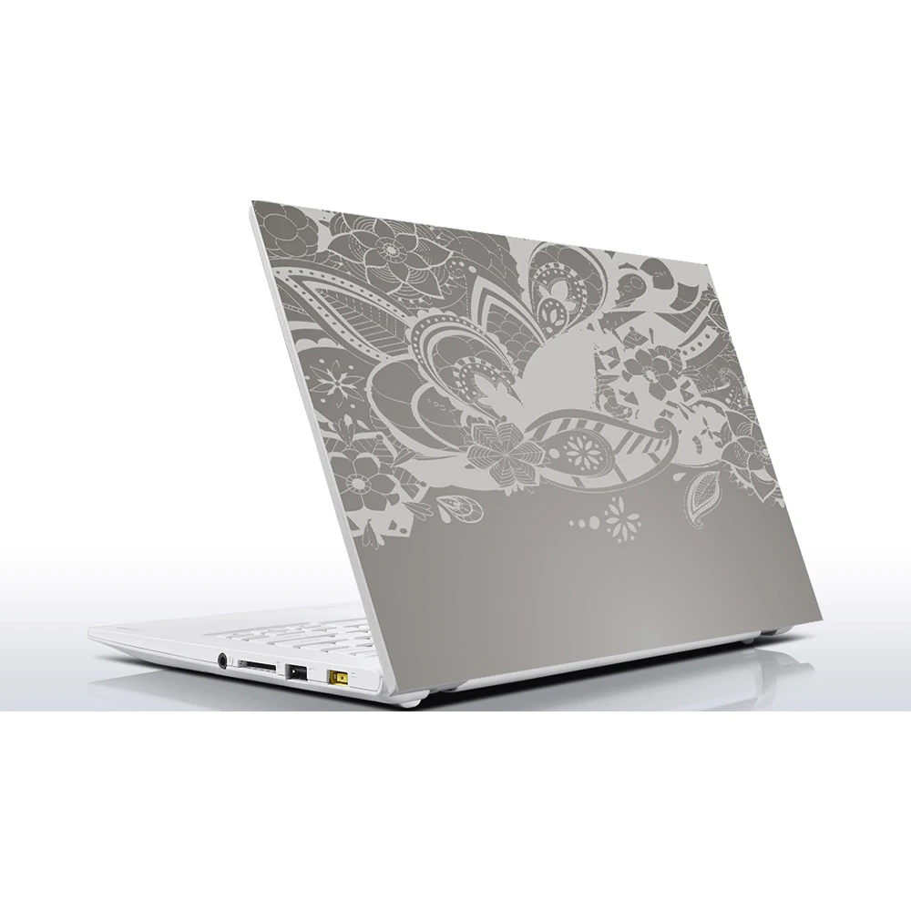 стикер мастер серый цветочн