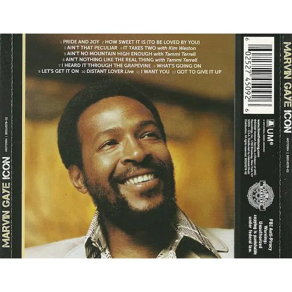 Gaye Marvin Icon CD |