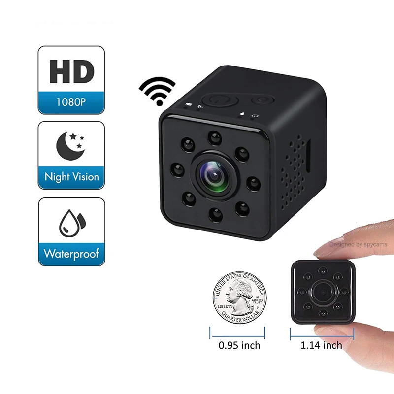 Мини камера с Wi Fi full HD 1080P ночное видение|Компактные видеокамеры| |